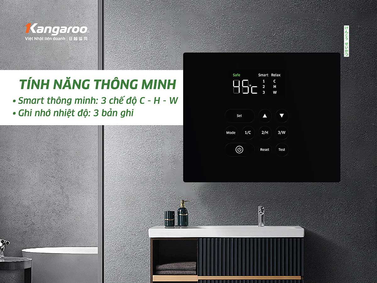 Máy nước nóng trực tiếp Kangaroo KGWD45N1