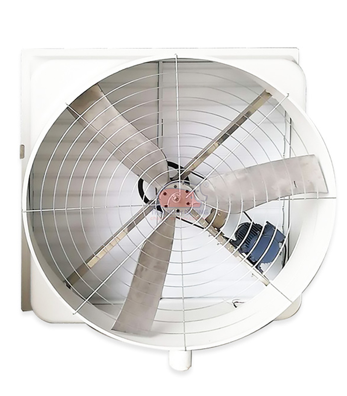Quạt composite truyền động gián tiếp DHF1460 cánh nhôm đúc