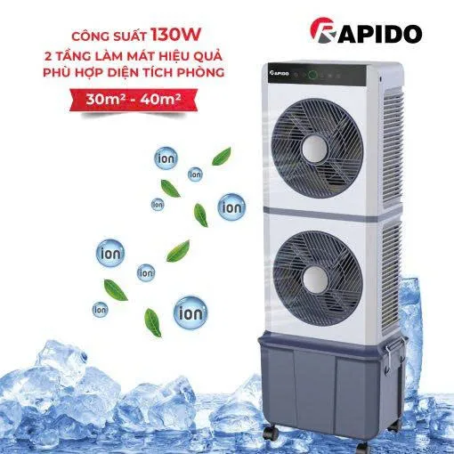 Quạt điều hoà không khí Rapido TWIN-D
