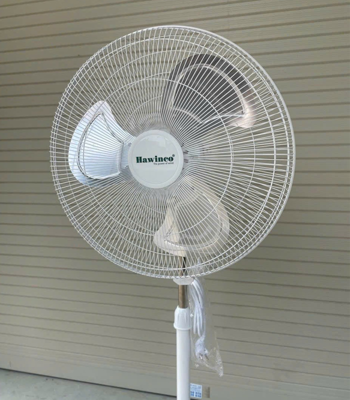 Quạt đứng công nghiệp Ha.winco HS20-45 (màu trắng)