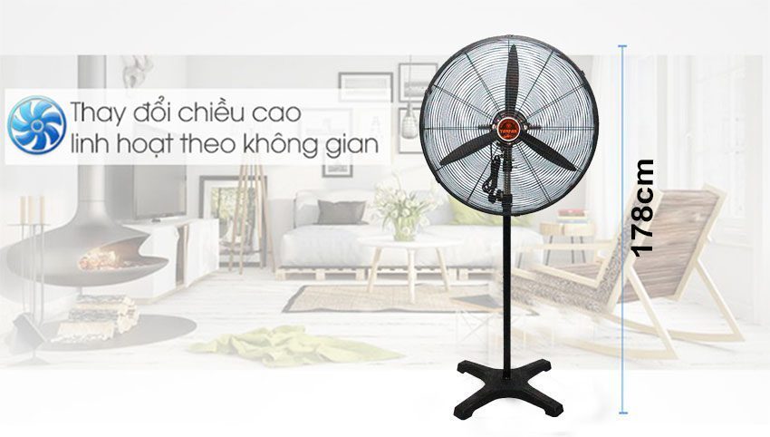 Quạt đứng công nghiệp Yanfan D26CN