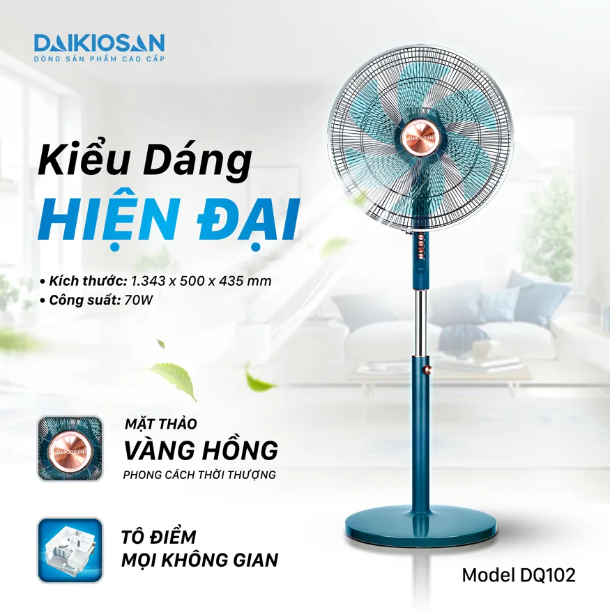 Quạt đứng Daikiosan DQ102