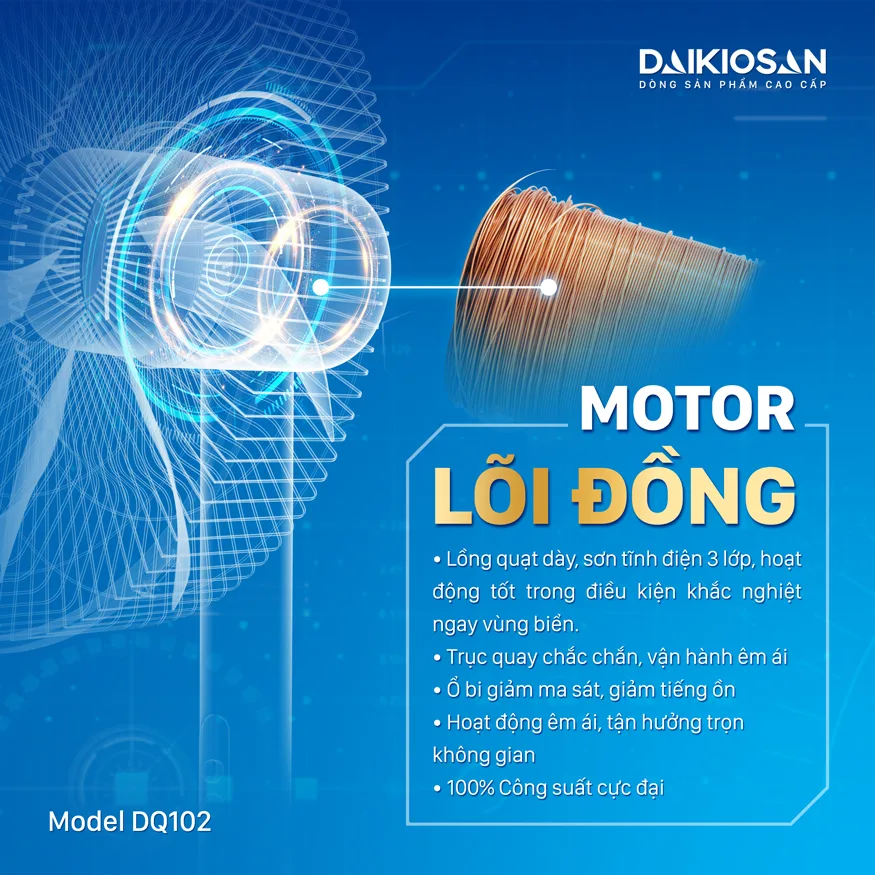 Quạt đứng Daikiosan DQ102