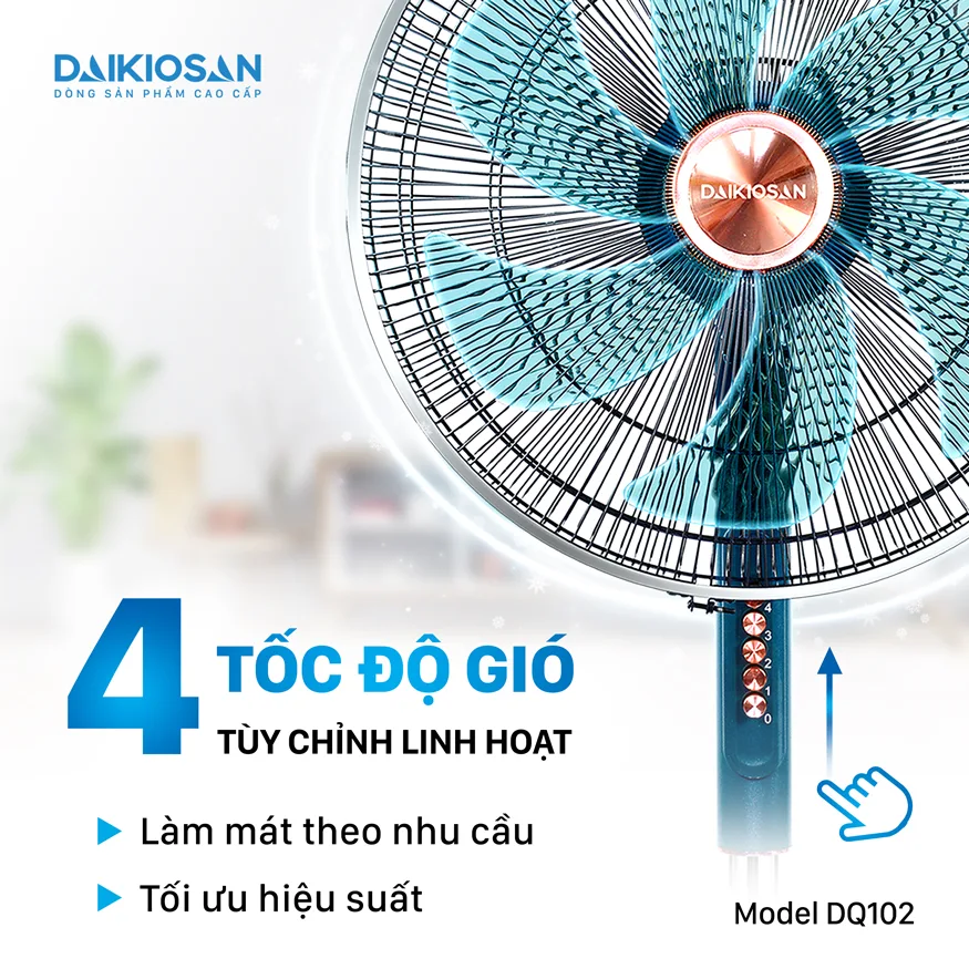 Quạt đứng Daikiosan DQ102