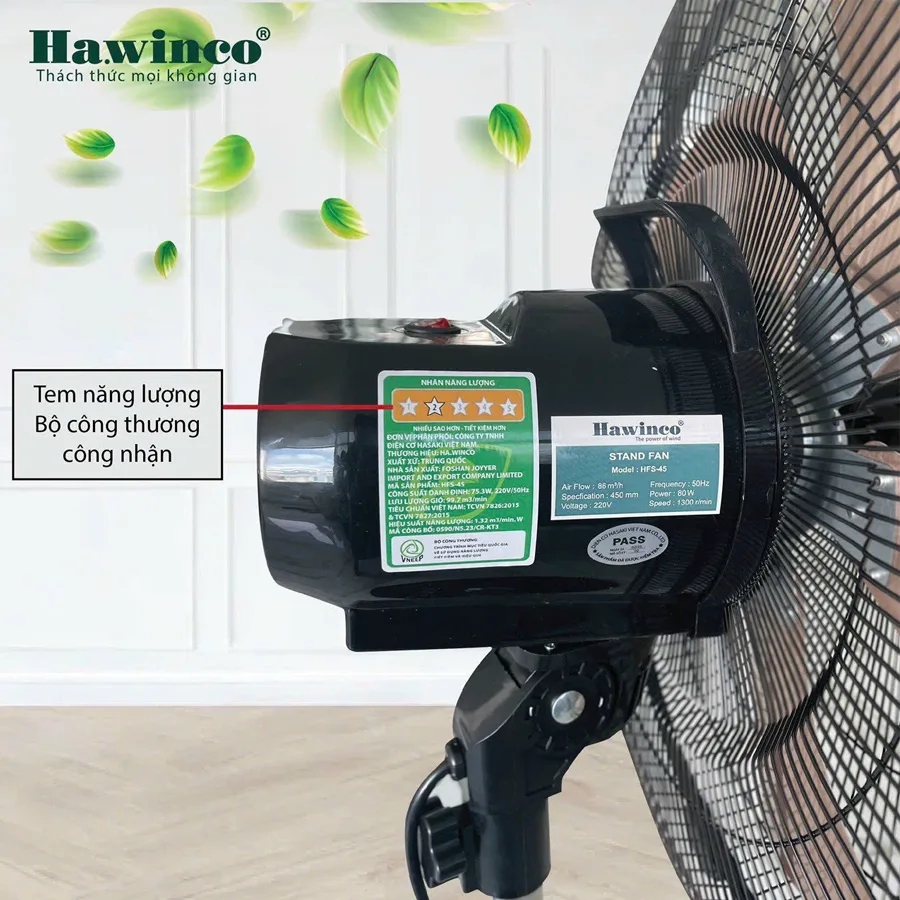Quạt đứng Ha.winco HFS-40