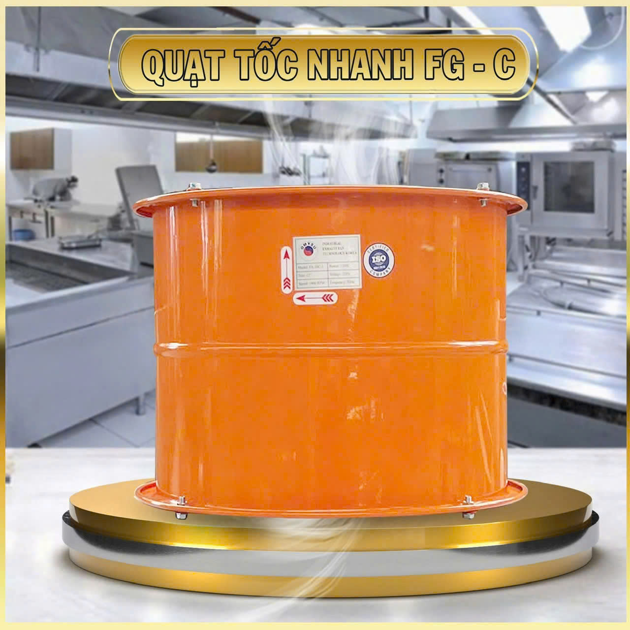Quạt hướng trục cao áp Omysu FG-25C-5