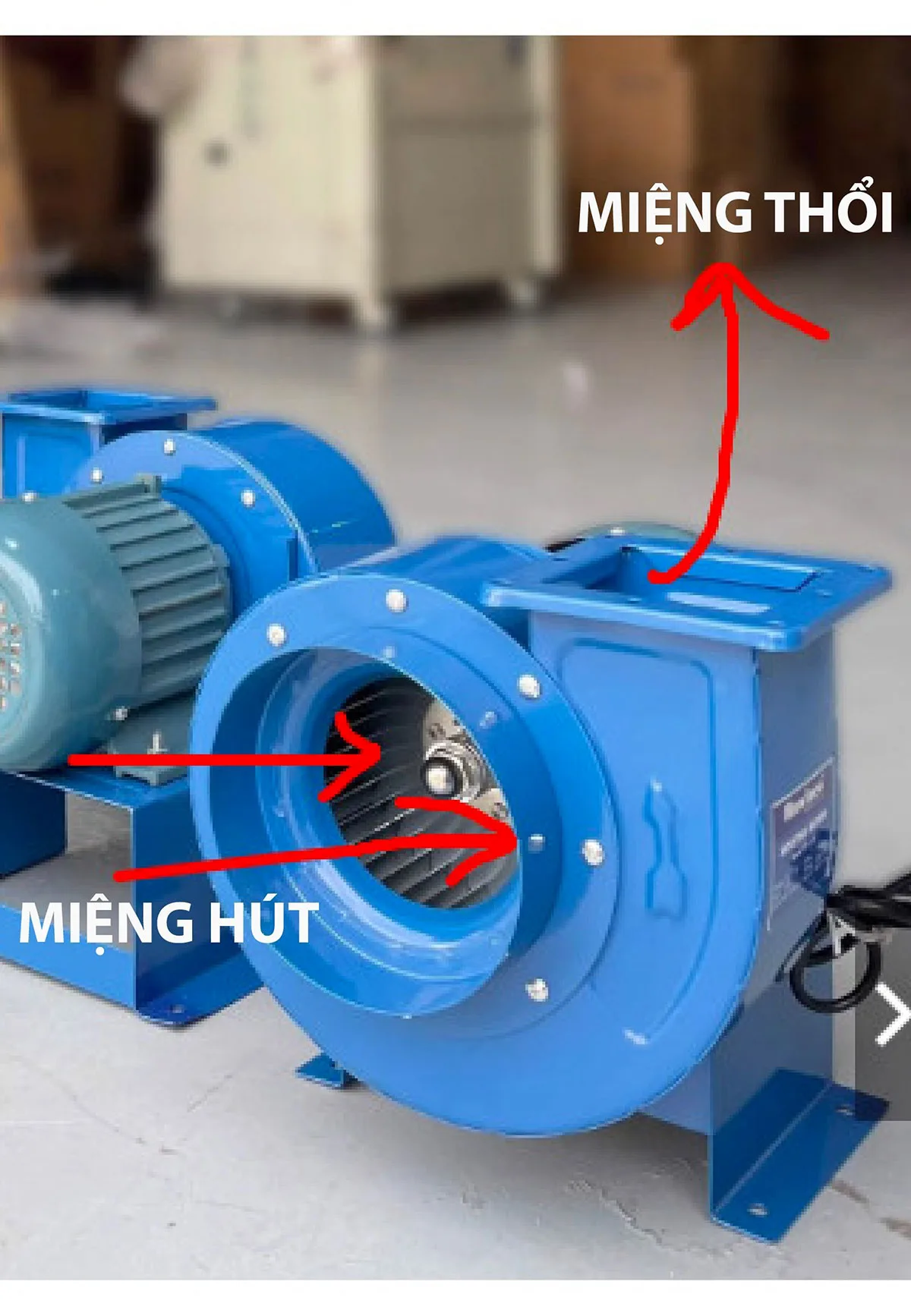 Quạt hút khói bếp ly tâm Ha.winco HF 2.5A 750W