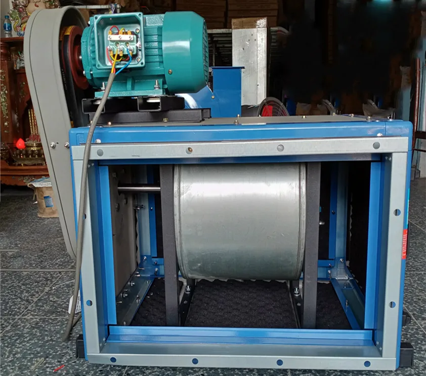 Quạt hút ly tâm có hộp tiêu âm DT 9-1 1.1KW