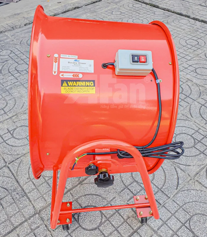 Quạt hút thổi cao áp di động Afan AFT2-60