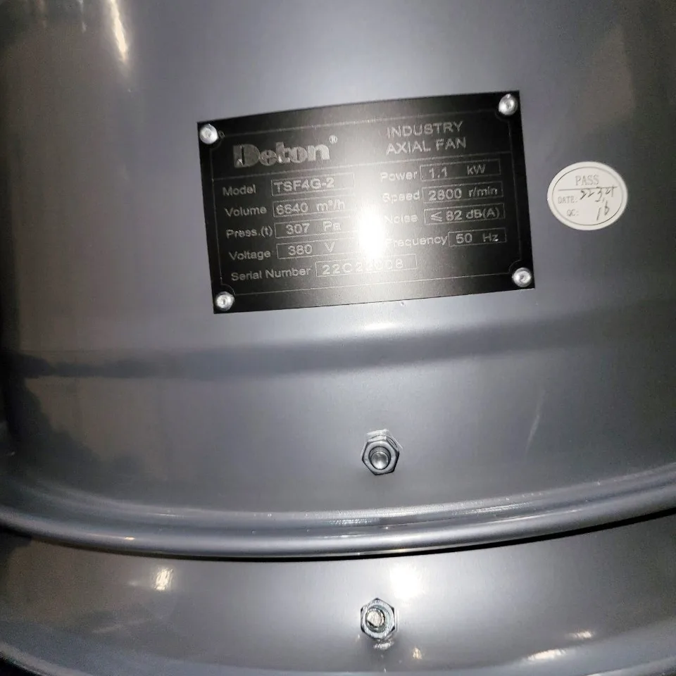 Quạt hút thông gió cao áp Deton SF4GC-2