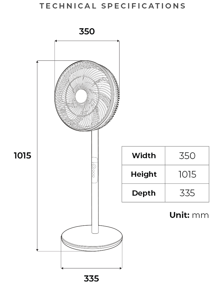 Quạt lửng KDK HN30V