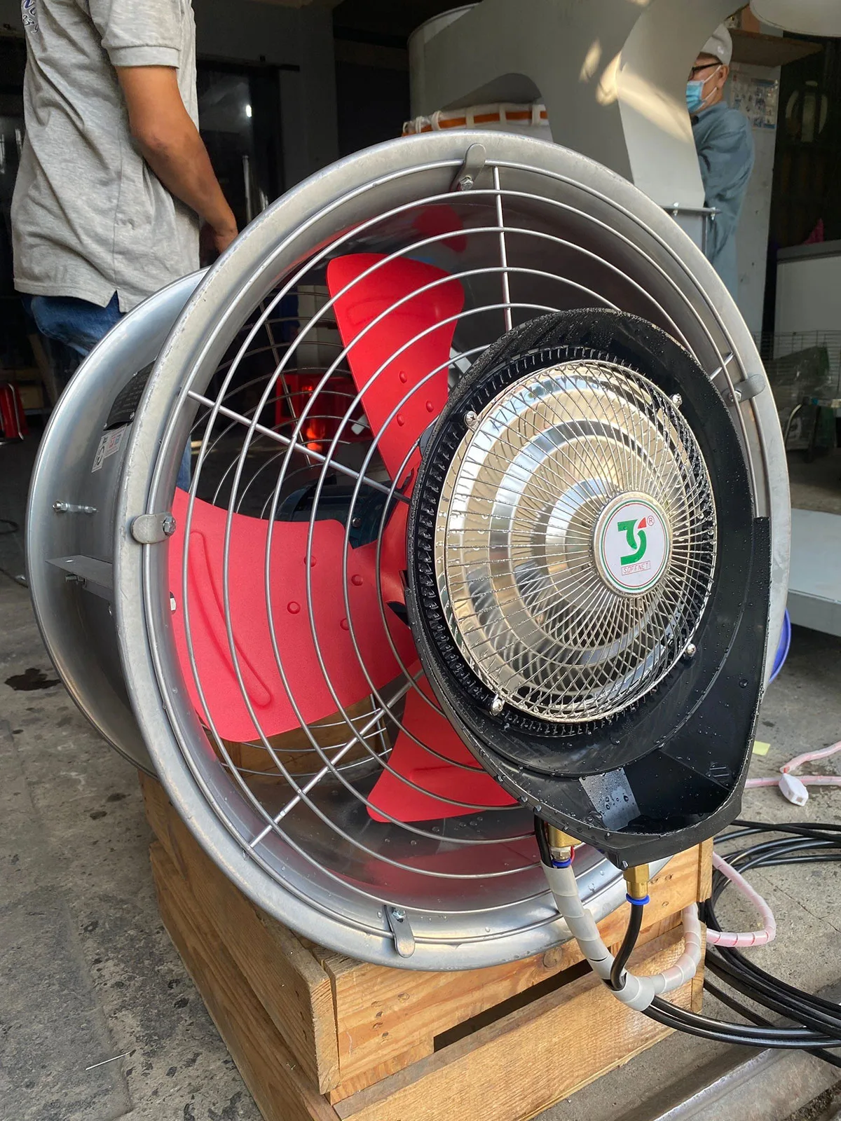 Quạt Phun Sương Đồng Trục Deton FGPS 70