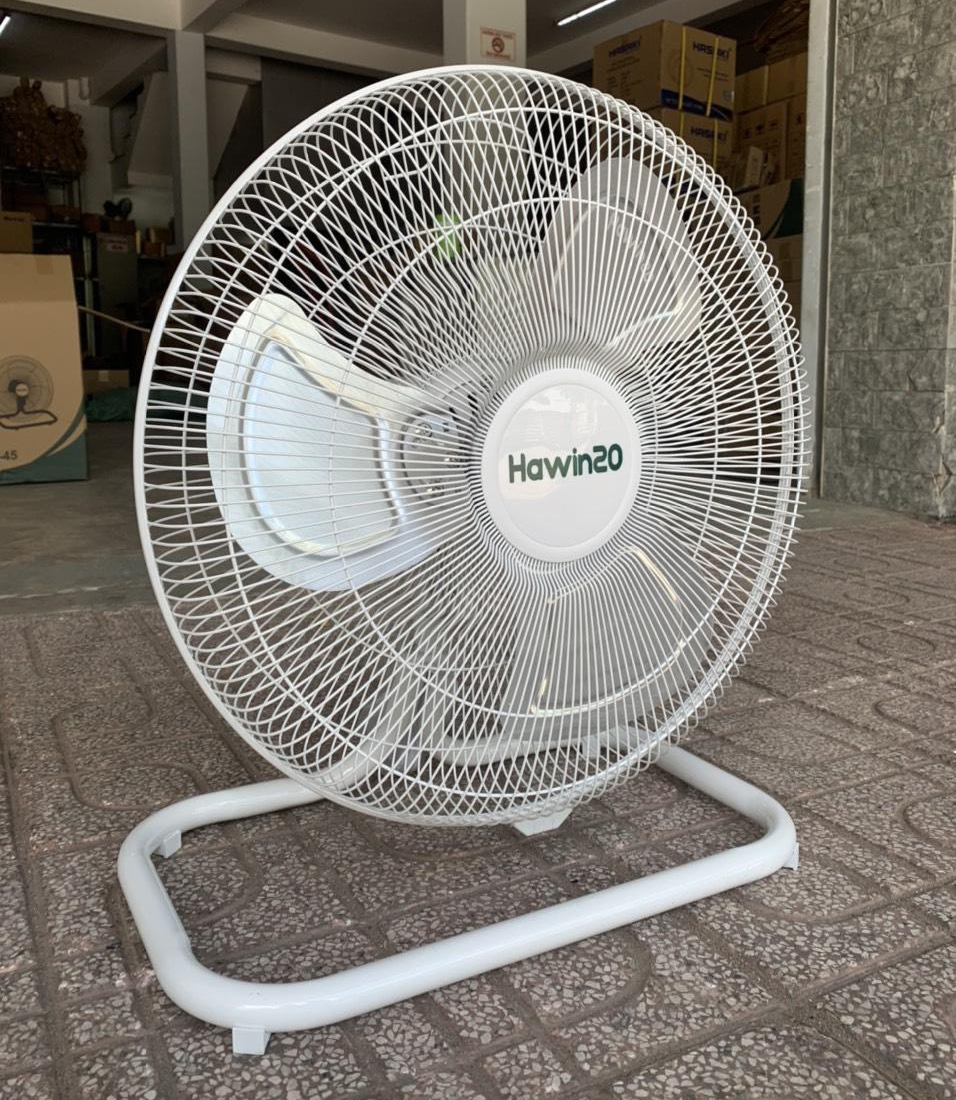 Quạt sàn chân quỳ Ha.winco HF20-50 (màu trắng)