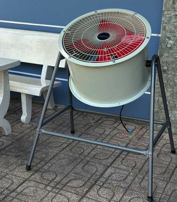 Quạt thổi hướng trục Hasaki HH-HFG50 (Có chân)