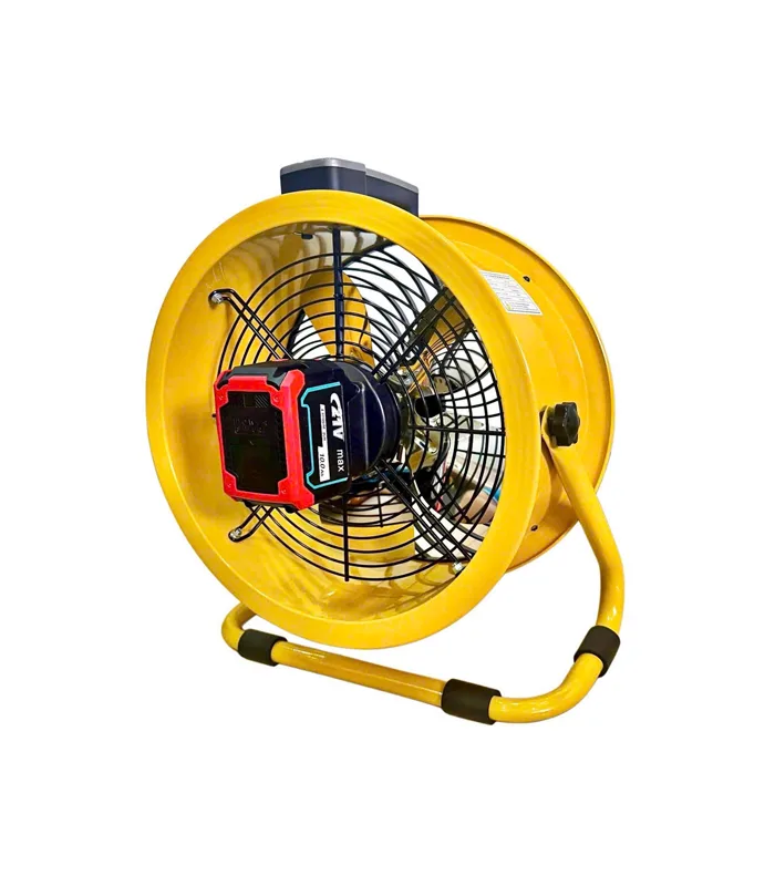 Quạt thổi sàn dùng pin Omysu STF350