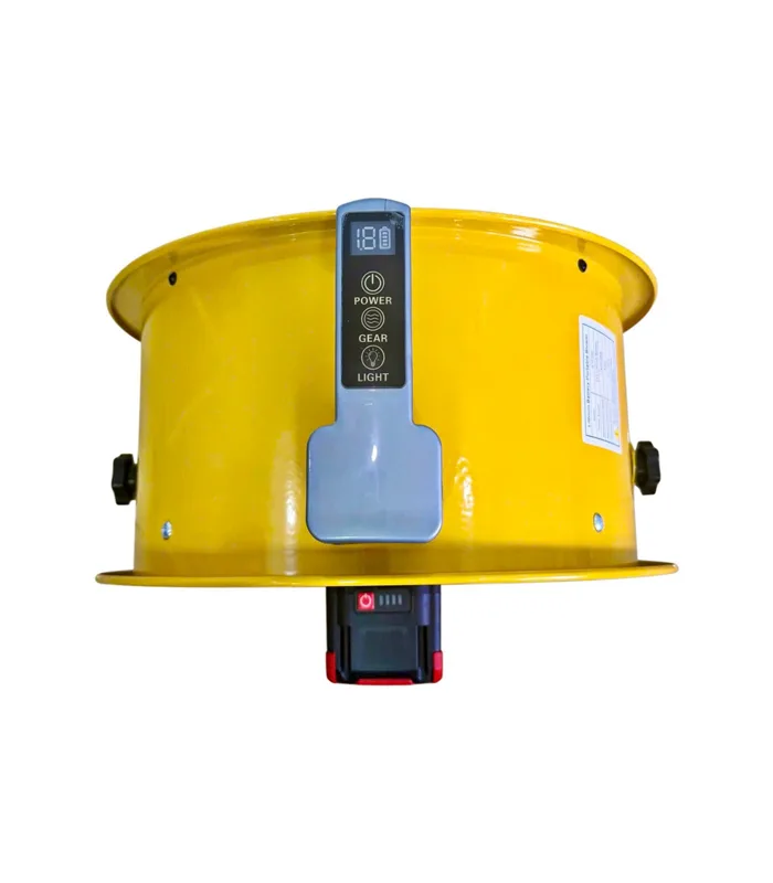 Quạt thổi sàn dùng pin Omysu STF350