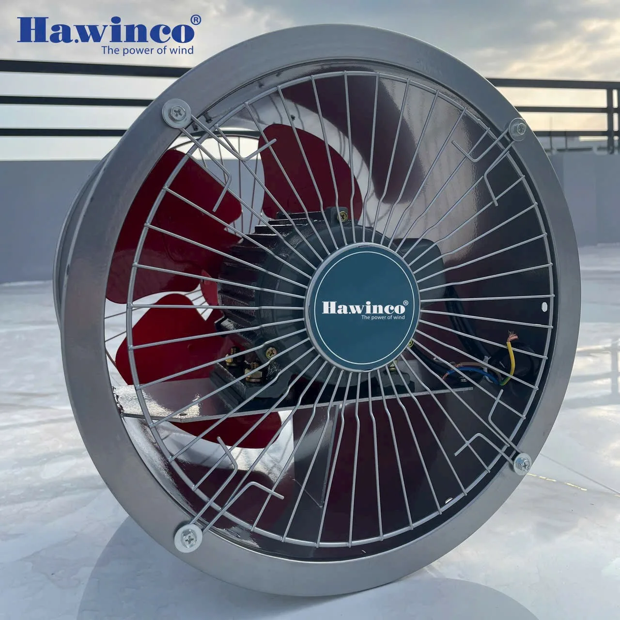 Quạt thông gió khung tròn Ha.winco DFG60SM (1130W)