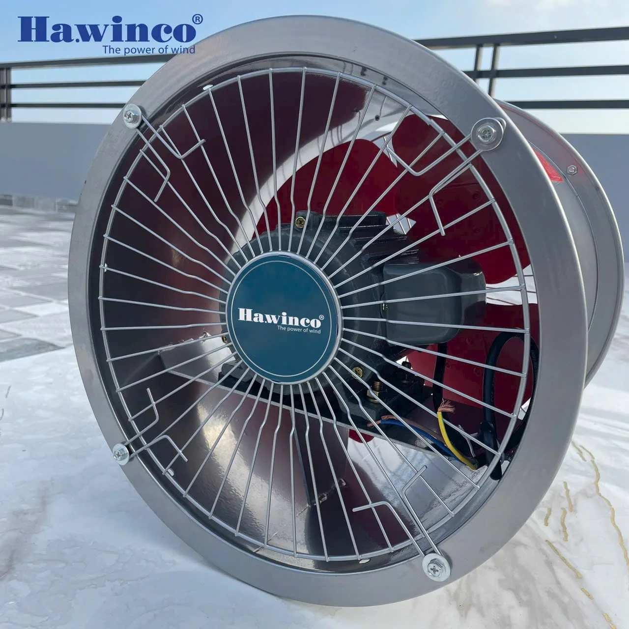 Quạt thông gió khung tròn Ha.winco DFG60SM (1130W)