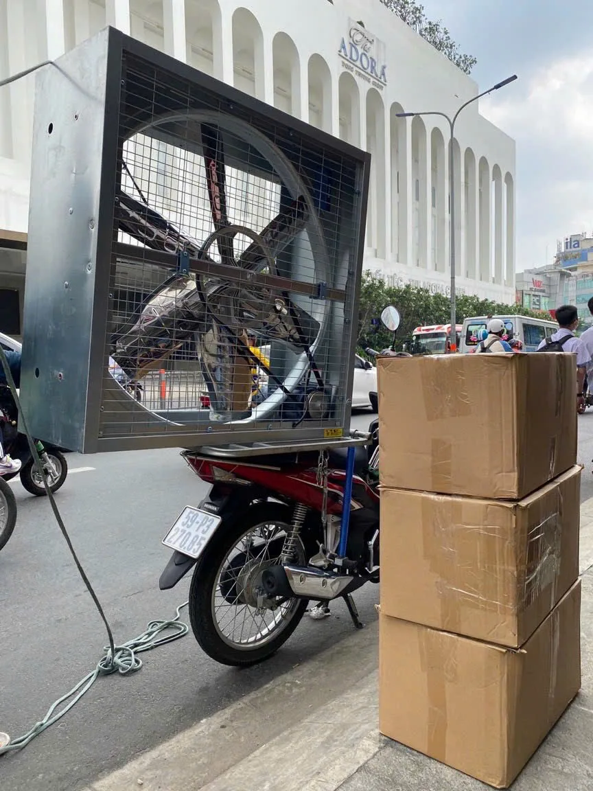 Quạt thông gió nhà xưởng cánh inox IFan 122CSD