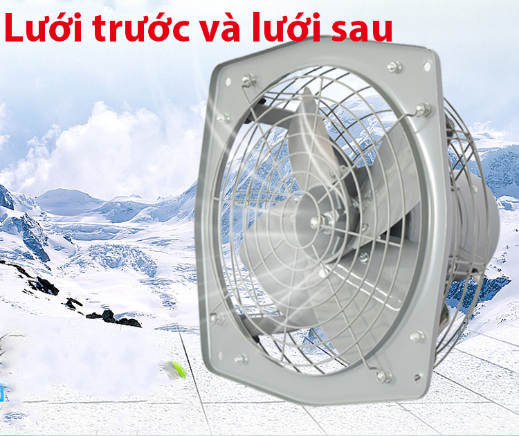 Quạt thông gió vuông Deton FQD60-4