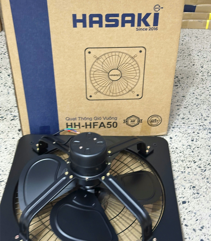 Quạt thông gió vuông Hasaki HH-HFA50