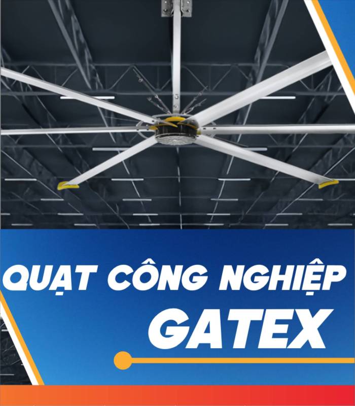 Quạt trần công nghiệp Gatex LK6500 (6.5M)