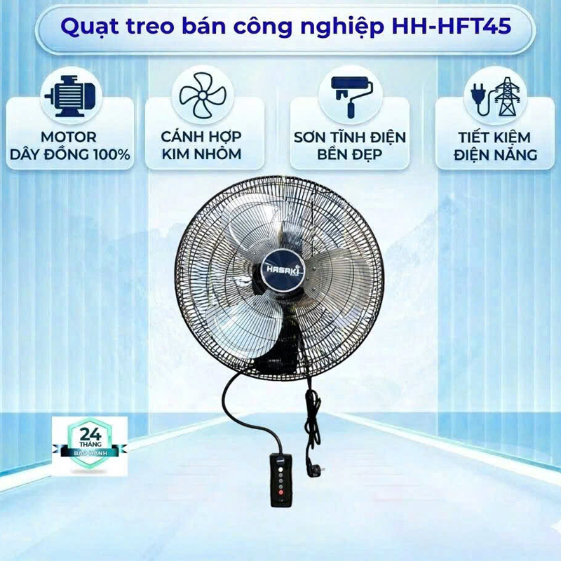 Quạt treo bán công nghiệp Hasaki HH-HFT45