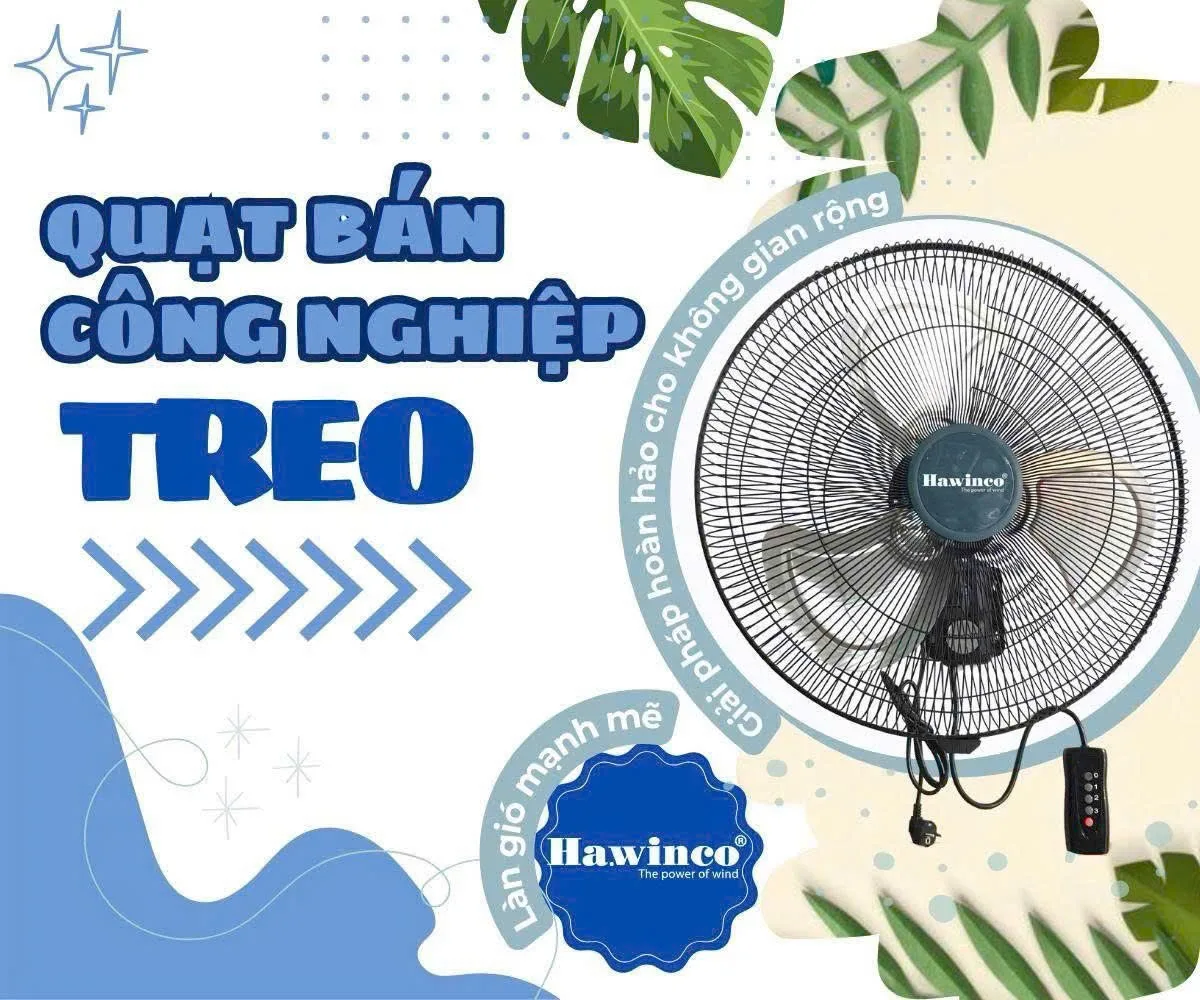 Quạt treo công nghiệp Ha.winco HW20-45SM