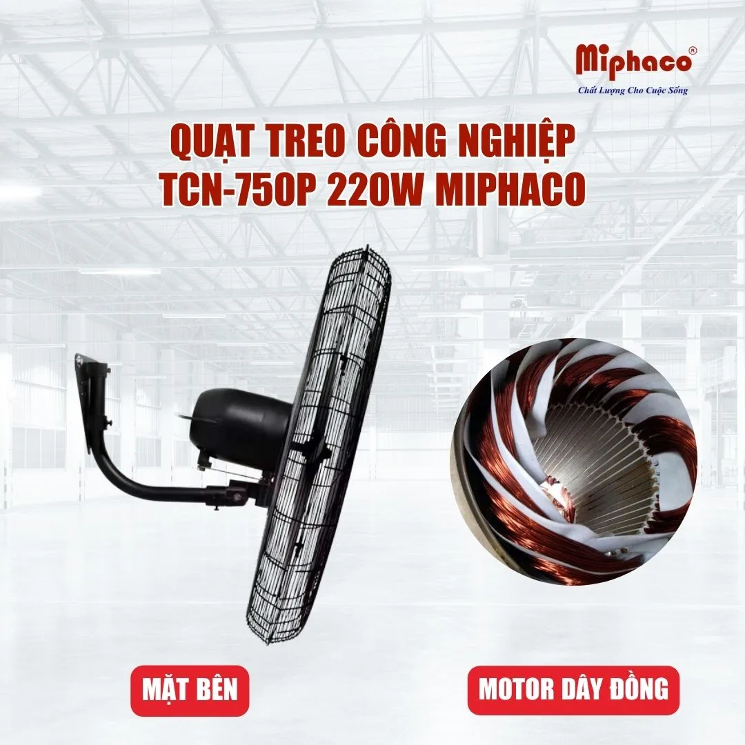 Quạt Treo Công nghiệp Miphaco TCN-750P