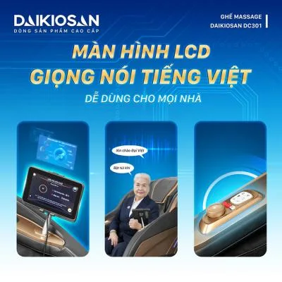 Ghế Massage Daikiosan DC301