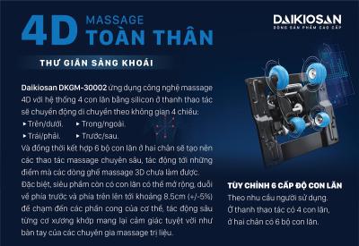 Ghế Massage Daikiosan DKGM-30002