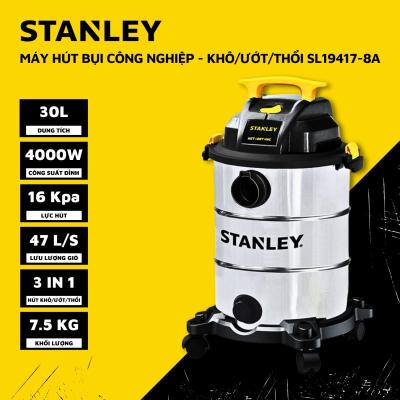 Máy hút bụi 3 chức năng Khô/Ướt/Thổi 30L Stanley SL19417-8A