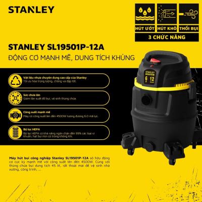 Máy Hút Bụi Công Nghiệp Stanley SL19501P-12A