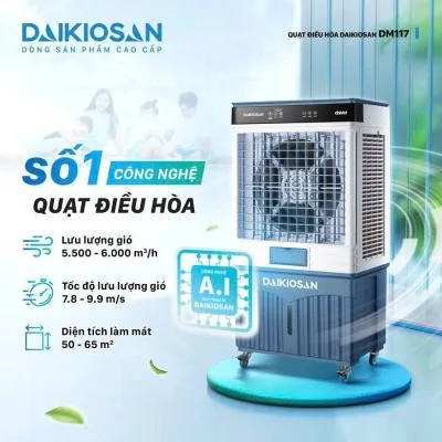 Máy làm mát Daikiosan DM117