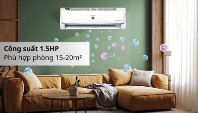 Máy lạnh Sharp Inverter 1.5 HP AH-XP13BSW