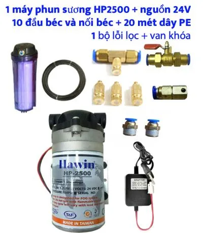 Máy Phun Sương HP-2500 (trọn bộ)