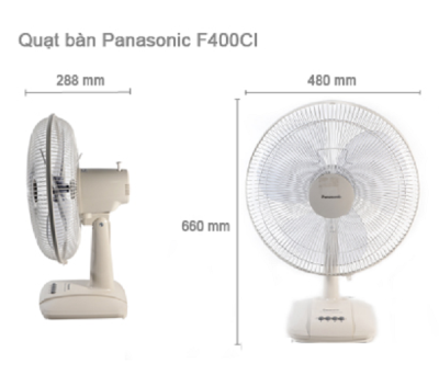 Quạt bàn Panasonic F400CI