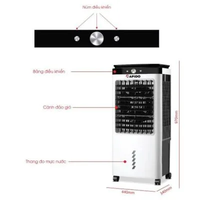 Quạt điều hòa không khí Rapido 6000M