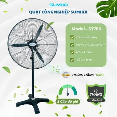 Quạt đứng công nghiệp Sumika ST750