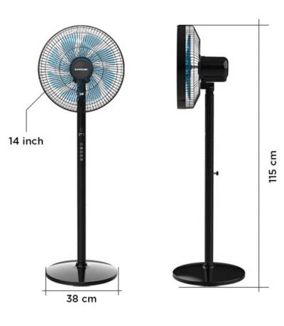 Quạt đứng Sunhouse 8 cánh SHD7346