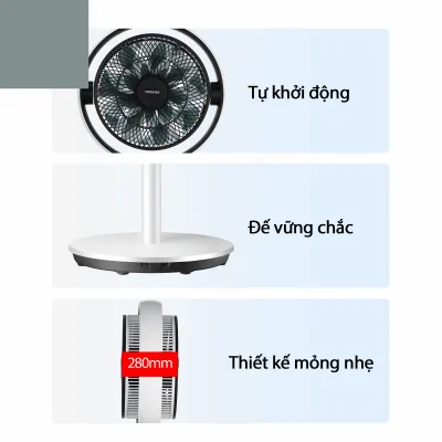 Quạt đứng tuần hoàn Toshiba F-DSC80XVN