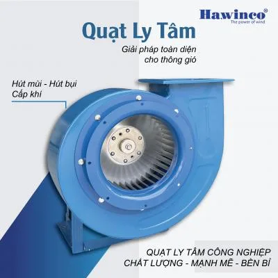 Quạt hút khói bếp ly tâm Ha.winco HF 2.5A 750W