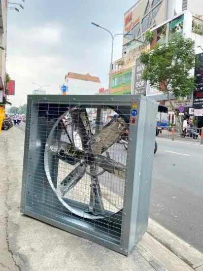 Quạt thông gió nhà xưởng cánh inox IFan 90CSD