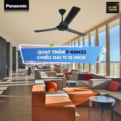 Quạt trần 3 cánh Panasonic F-60MZ2 (màu đen)