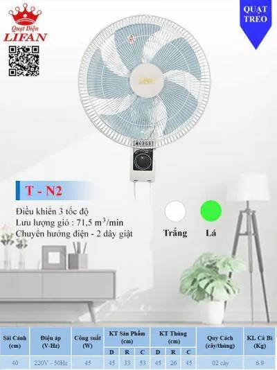 Quạt treo Lifan T-N 2