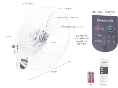 Quạt treo Panasonic F409MG