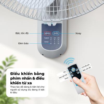 Quạt treo tường AC AWF04A163