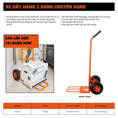 Xe đẩy hàng 2 bánh Black&Decker H302