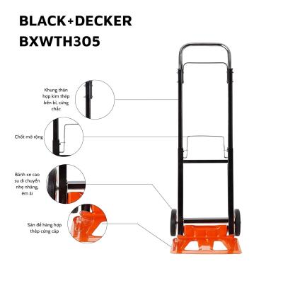 Xe đẩy hàng 2 bánh Black&Decker H305