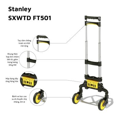 Xe đẩy hàng 2 bánh Stanley FT501